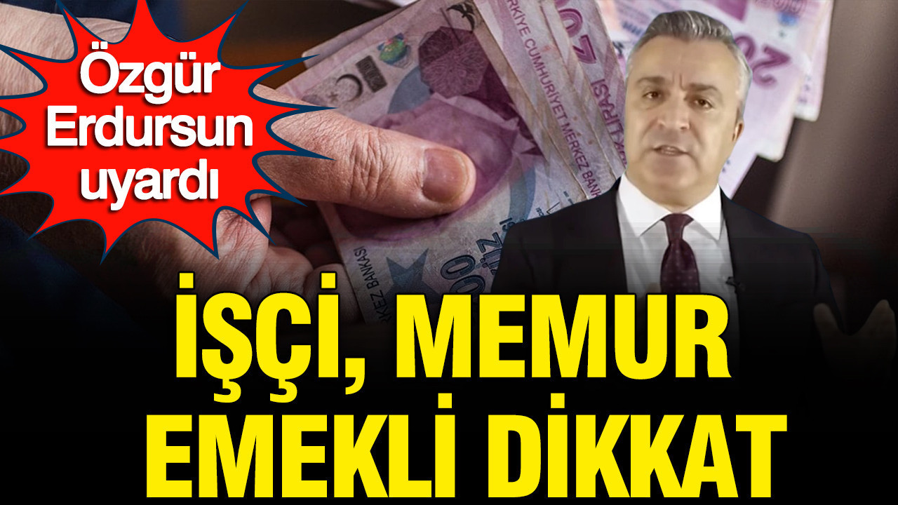 Özgür Erdursun’dan Korkutucu Ekonomik Uyarılar: Zor Günler Geliyor