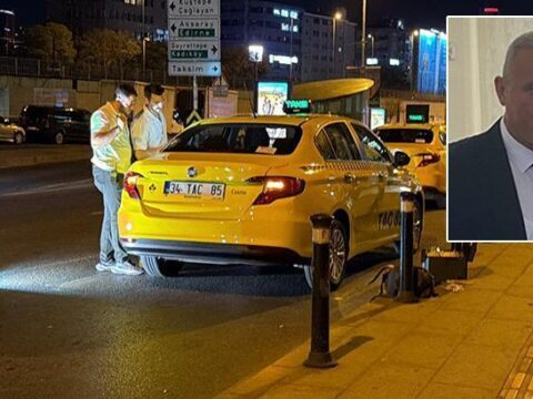 Yolcudan taksiciyi öldüren yumruk! Şişli’de kan donduran olay